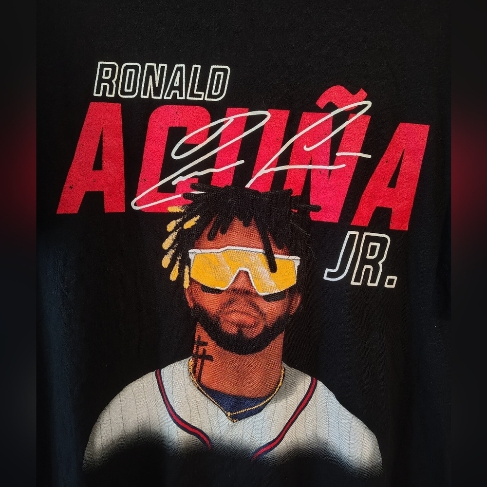 Ronald Acuna Jr Founding Member 40/70 Club Shirt - Picture 2 of 6